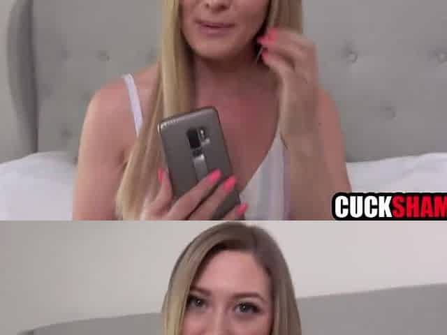 Cuck spouse spy on cheating wife then joins her for trio - Reality cuck porn