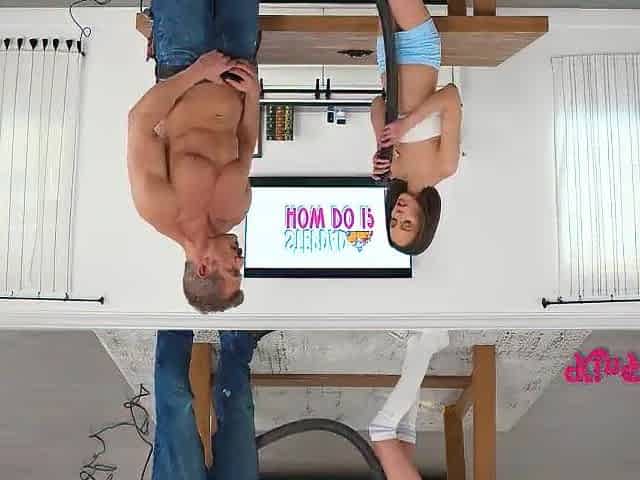 Small Stuck Banged By Large Step Daddy