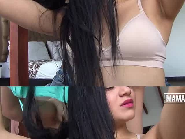 Slutty Brunette hair Juliana Davila Gets Backshots From Plump Schlong - CARNE DEL MERCADO