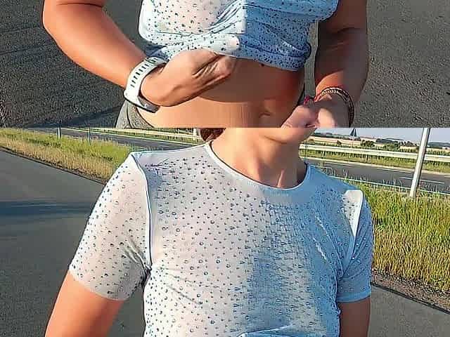 public flashing of bazookas and risky peeing by the road