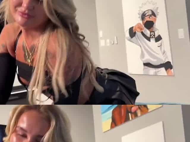 Tatted Blonde Babe From London Gets Fucked - Ali Roses Pov Amateur Cowgirl