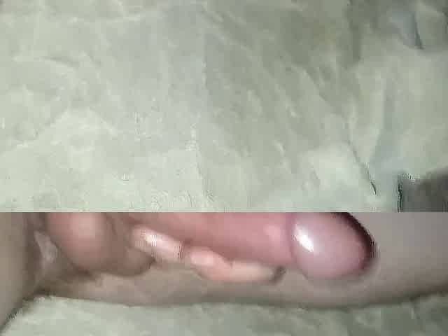 Slow-mo penis play