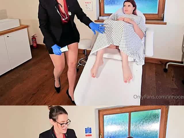 Nylon lesbian sucks feet and toes as Milf fingers pussy