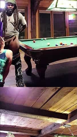 White Slut Wife Doing What She Loves Best Sucking Big Black Cock BBC
