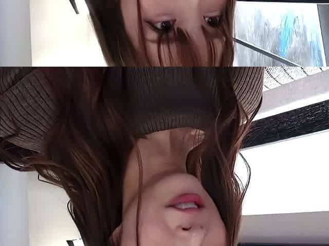 Asian japanese amateur has deep throat