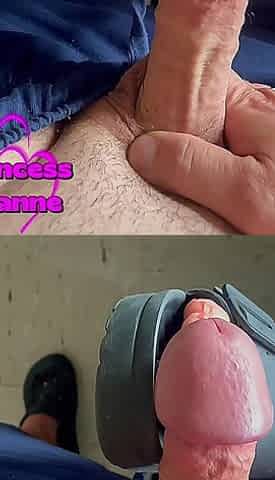 Close up POV Footjob Cumshot Sexy Feet