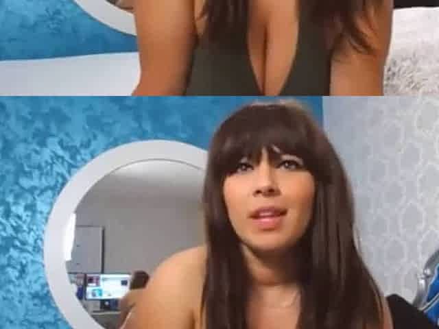 Curvy Busty Amateur with Natural Big Tits