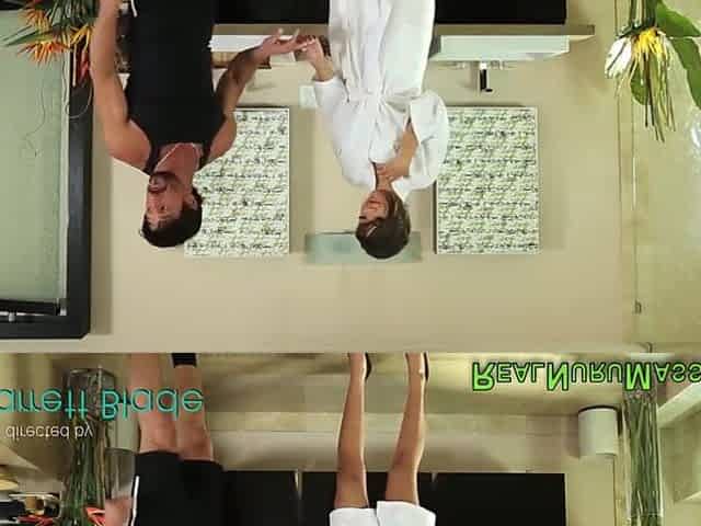 Black masseuse cummed