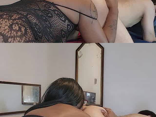 Shonda learned this babe LIKES eating WHITE booty! (1st timer)