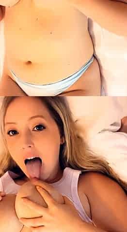Blonde MILF with Big Boobs Playing Cam Free Porn