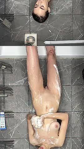 Obscene angel needs a shower