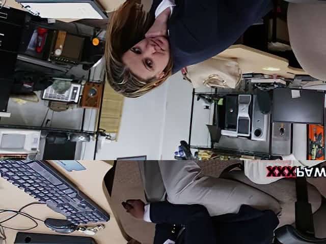 Business Lady Bent Over The Desk And Fucked