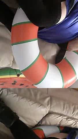 Big Beautiful Nurse Vicki Trys to Squash Her Candy Cane?