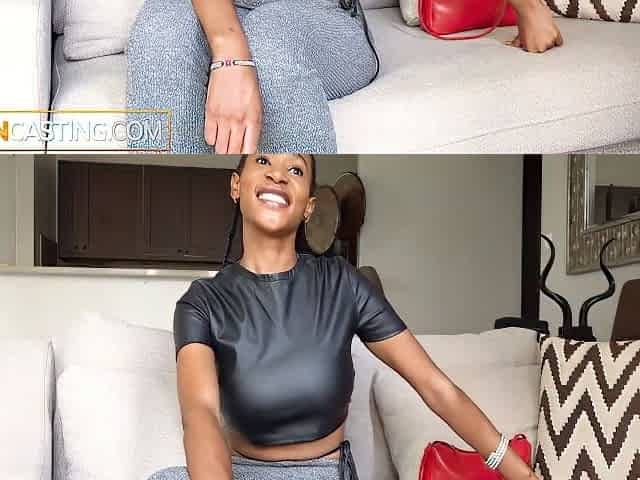 Amateur Ebony African Refugee Fucked By Huge Cock European Modeling Agent! 12 Min
