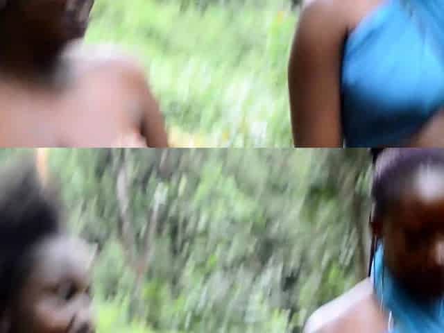 Big Tits Ebony MILF Fucks Stepdaughter