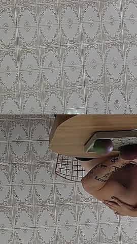 Fucking the Cuckold's Wife While He Washes the Dishes and He Didn't Even Notice