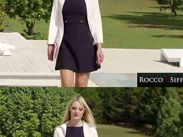 ROCCO SIFFREDI - Breasty Blond Bonni Gee Drilled Senseless Outdoors by Colleague