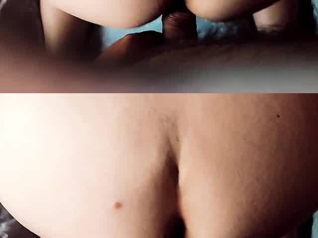 This guy gets a large booty on my dick