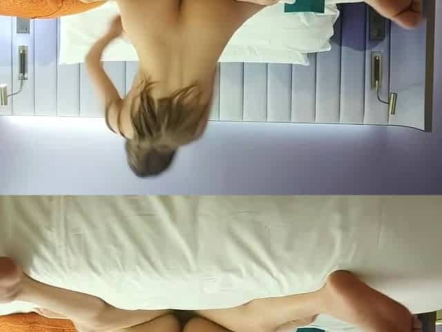 Amateur couple on real hidden cam