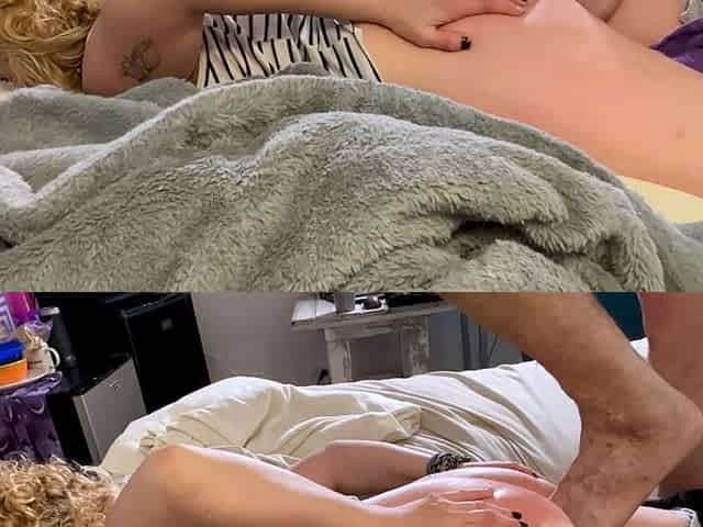 Use My Big Toe in Her Tight Little Ass as She Squirms and Then Finish with My Bwc