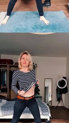 Amateur blonde having solo pleasure