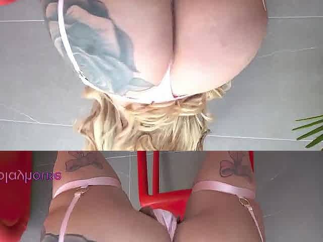 Tearin' up the Large Appealing T-girl Booty of Isa Laurens