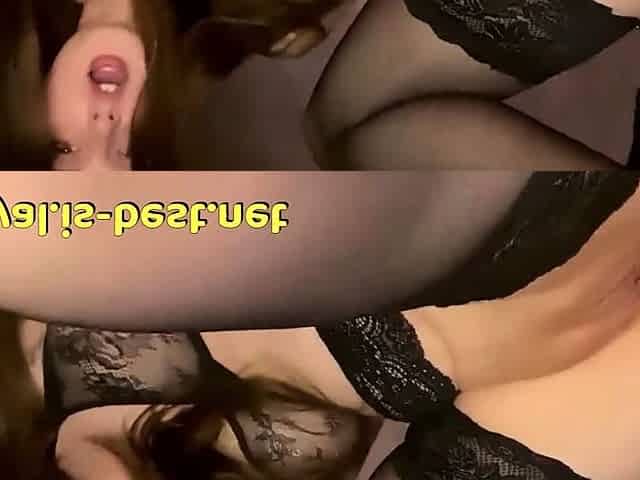 Wrong hole!! DESTROYED ANAL and creampie for hot MILF
