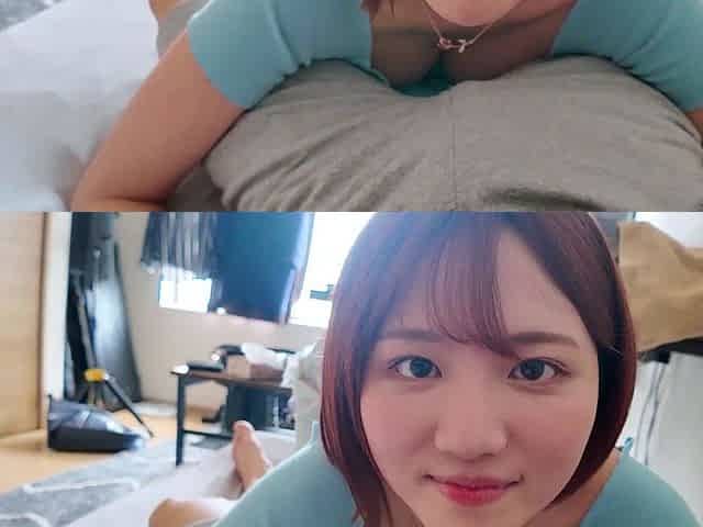 Hot Asian big cock blowjob and handjob