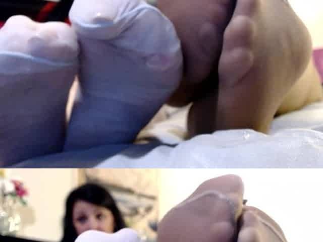 Mystery Pantyhose Feet Toes Nylons