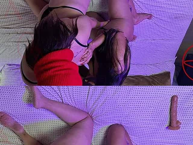 I Cheat on My Boyfriend with a Borrowed Wife, It Was His First Time with a Girl