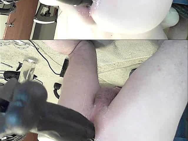 Foreverman - Large Ebony Sex-toy Anal Machine