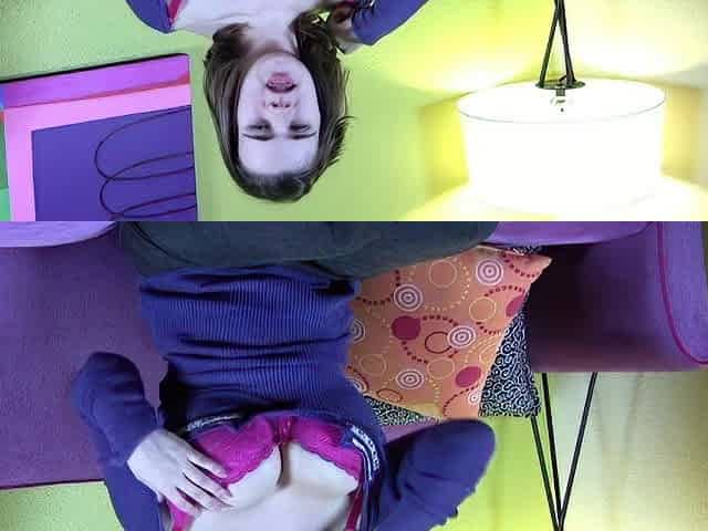 Chubby Brunette Big Boobs Dildo Masturbation