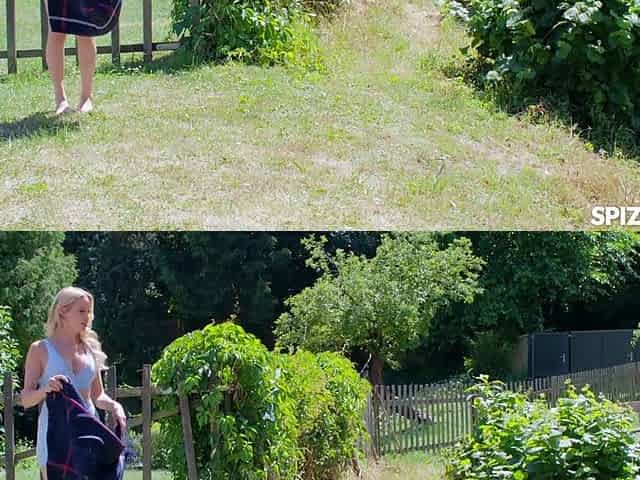 Outdoor Enjoyment With Breasty Chick Maya Rose
