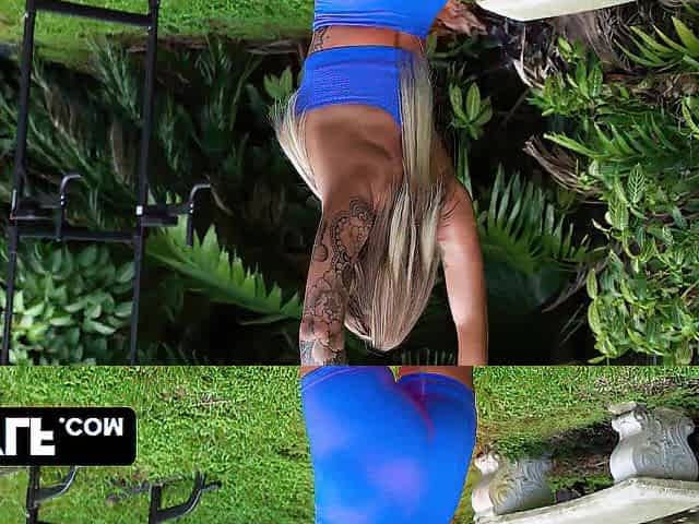 Fitness Honey Gets Her Soaked Ass Spanked And Banged By Athletic Man - Mylf