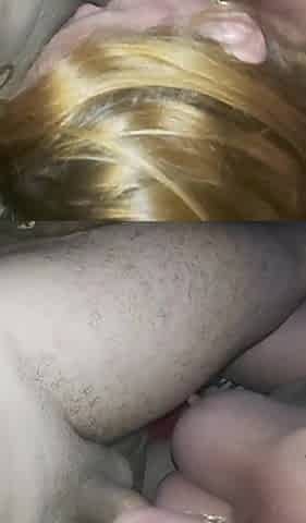 Sucking in the midst of the party
