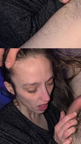 Hot Amateur Wife Sucks Dick Like a Pro Then Gets Fucked by Her Husband's Big Dick Till He Cums