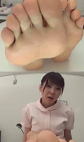Nurse Shizuku Hanai Heals You with Her Feet - Tight Stockings and Intimate Play