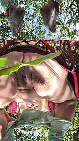 Fucking Sloppy Pussy in the Woods