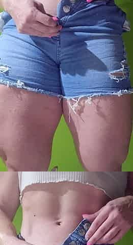 Amateur striptease and Solo masturbation