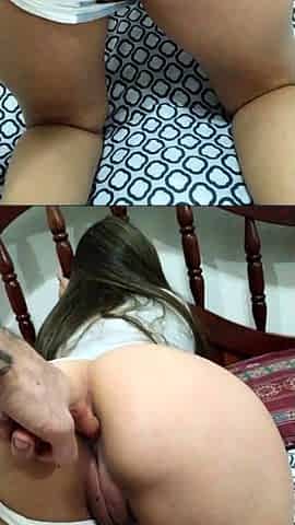 Mi ass suffers a lot my FIRST ANAL