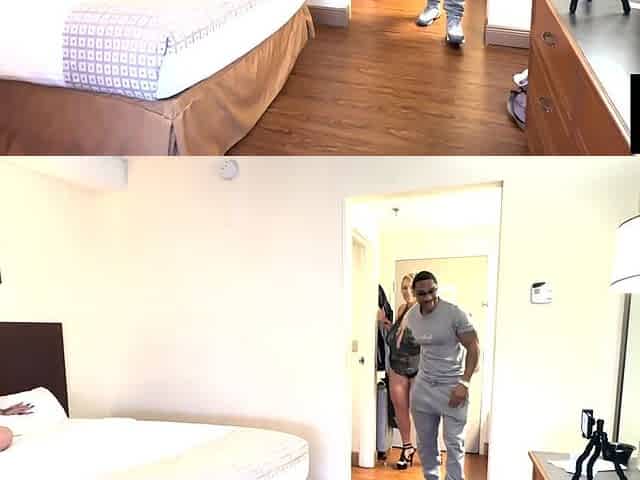 Hot Threesome In Florida Hotel
