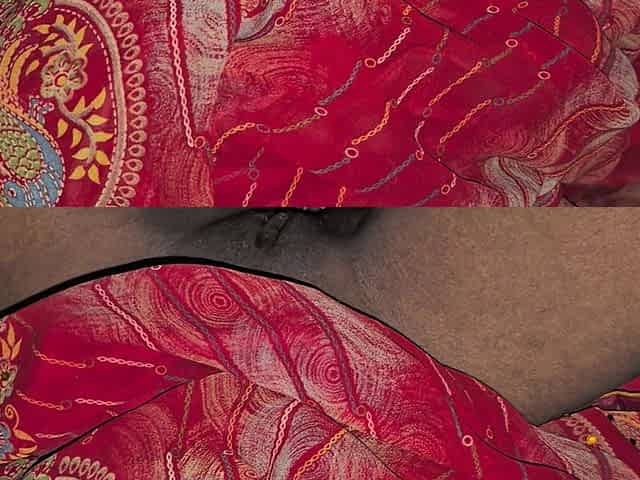 Black Pussy Massage with Oil and Hard Fucking Indian Bhabhi