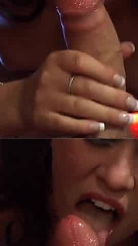 The eager cock goes to the club to fuck the slut on duty