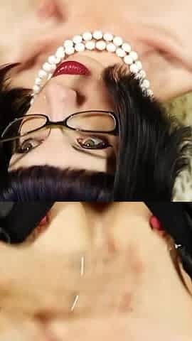 Skinny American MILF Alyce Porter Fingers Her Shaved Pussy for You!