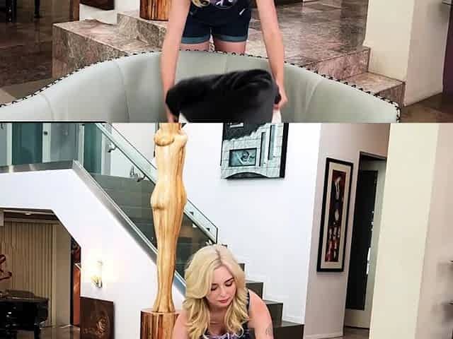 Lexi Lore gets fucked by her horny Pops