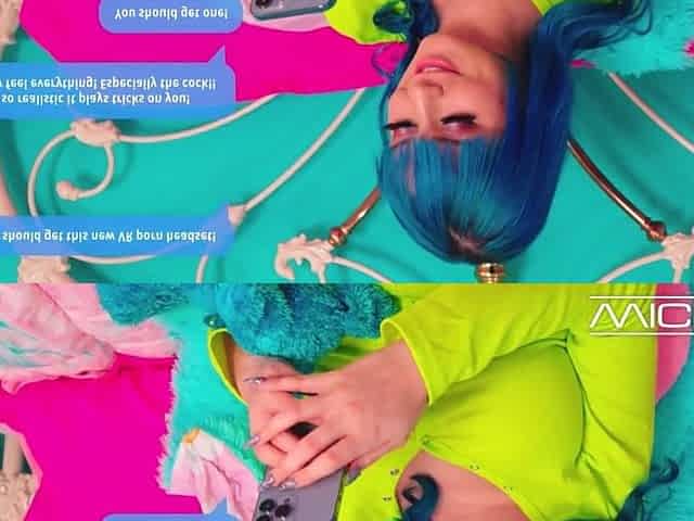 Naughty - JEWELZ BLU TRIES VR & Gets Screwed Doggy position FOR REAL