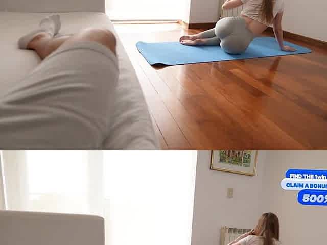 Just Yoga? Nah - Ended Up with a Unfathomable Creampie Right after Workout