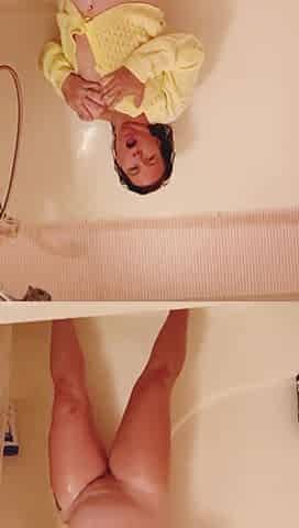 I Fucked My Tight Pussy in the Shower in a Wet Sweater 4 My Lesbian 18f Student