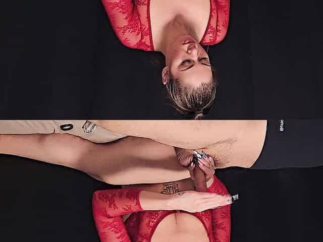 Slow carnal tugjob with edging
