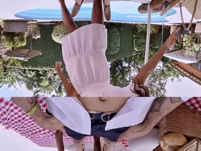 That babe caught me looking at her feet... and decided to tease me